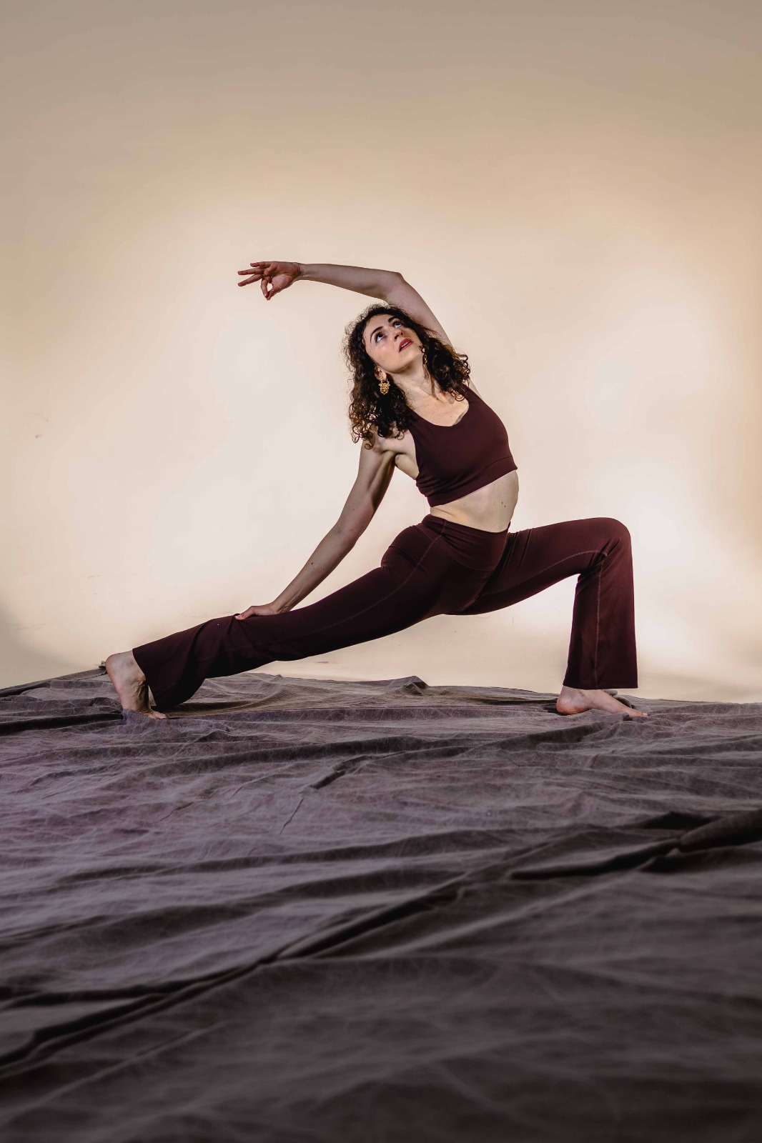 Marta Panunzi Istruttore Andrea D'Alò durante una lezione di pilates reformer a Coralma